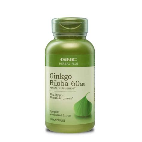 Gnc Ginkgo Biloba 60mg Capsules Nutrabay™