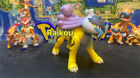 Jazwares Pokemon Select S Raikou Articulated Figure Review