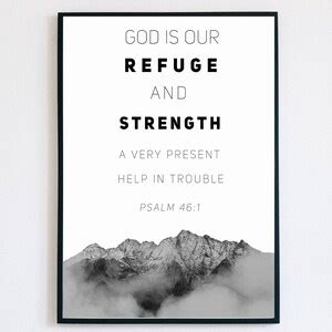 Bible Verse Wall Art, Scripture Wall Art, Christian Printable Wall Art, Bible Quote, Psalm - Etsy