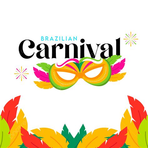 Brazilian Carnival Vector Design Template Carnival Brazilian Brazil