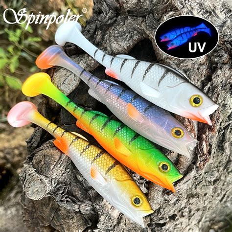 Spinpoler 7cm 11cm 14cm miękka przynęta przynęta duża Shad Vigour okoń