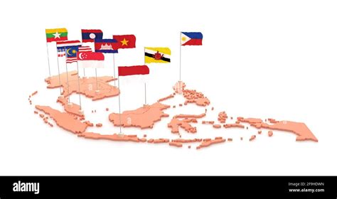 Asean map hi-res stock photography and images - Alamy