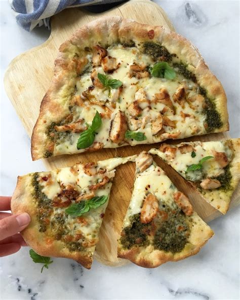 Chicken Pesto Pizza Recipe • Ciaoflorentina