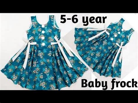 One Cut Umbrella Baby Frock Side Plates Baby Frock Baby Dress Baby