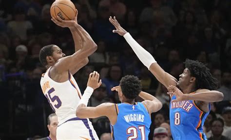 Durant Nets 35 Points As Suns Beat Thunder 128 118 7sport Canada