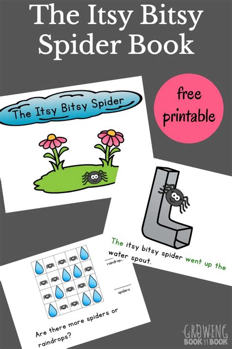 Itsy Bitsy Spider Printable Book