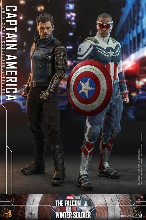 Hot Toys apresenta Sam Wilson como o seu novo Capitão América na escala Universo Marvel