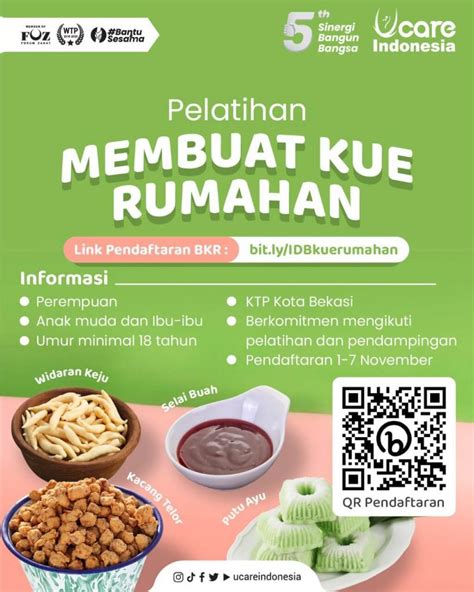 Pelatihan Membuat Kue Rumahan Di Bekasi Ucare Indonesia