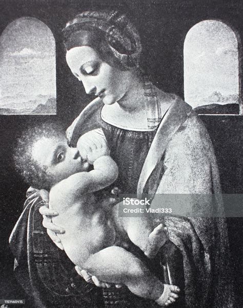 Madonna Litta Par Leonardo Da Vinci Vecteurs Libres De Droits Et Plus D