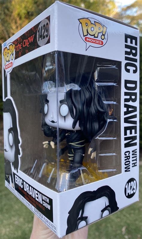 The Crow Eric Draven With Crow Funko Pop Vinyl Figure New