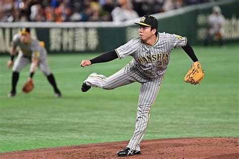 阪神 村上頌樹 7回まで完全投球で交代！ 阪神タイガース スポーツニュースまとめブログ