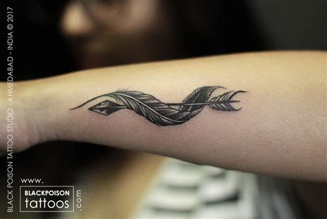 Aggregate 82 Feather Arrow Tattoo Super Hot In Coedo Vn