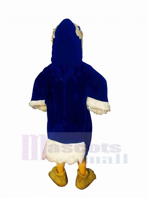 Strong Blue Hawk Mascot Costumes Cartoon