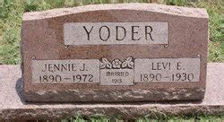 Levi E Yoder M Morial Find A Grave