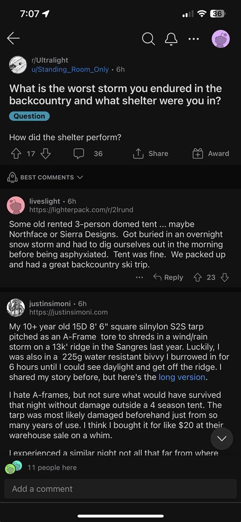 Jfc these amateurs are insane. There’s a reason we keep our tents