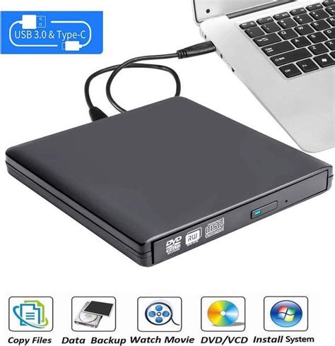 External Blu Ray DVD Drive USB And Type C Blu Ray CD DVD 53 OFF