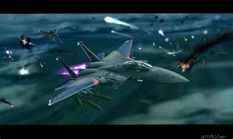 Larry Foulke And Cipher Ace Combat And More Drawn By Zephyr