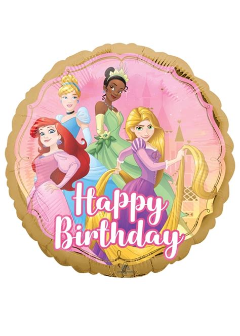 High Quality And Easy In Our Inflated Disney Princess Happy Birthday