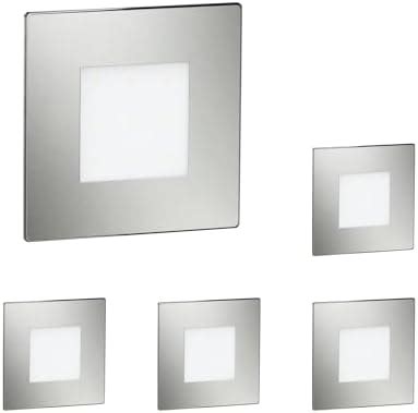 Ledscom De 6X LED Staircase Light Recessed Wall Light FEX For Indoor