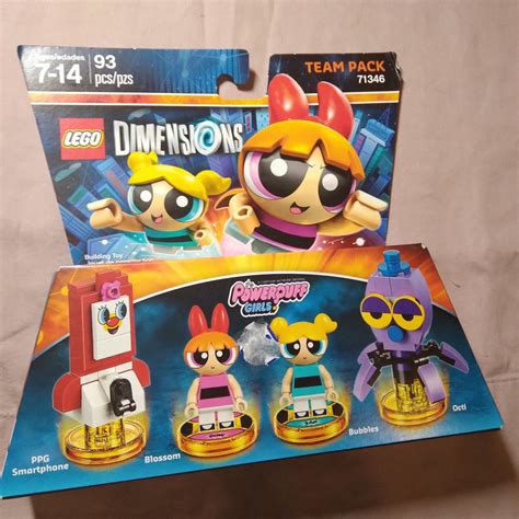 New Lego Dimensions Powerpuff Girls Team Pack Sealed Bubbles