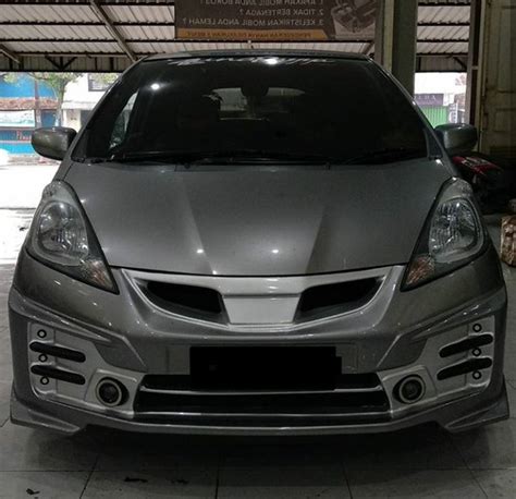 Jual Custom Bemper Bodykit Plastik Honda Jazz Ge Mugen Full Bumper Di