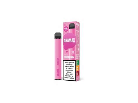 ᐉ Koupit Jednorázová E Cigareta Aramax Bar 700 Double Gum 20 Mg Ml