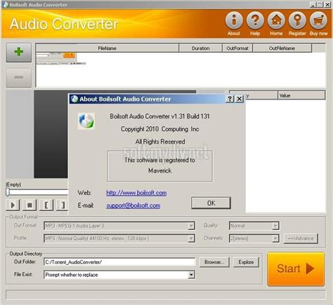 Boilsoft Audio Converter Windows