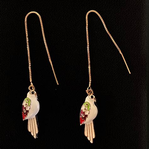 Boucles Doreilles Oiseaux Fabrik Moi Mode Et Accessoires Ile De