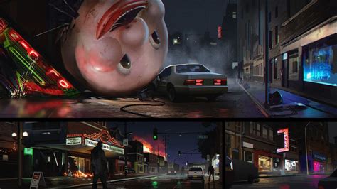 Raccoon City Streets Art - Resident Evil 3 (2020) Art Gallery | Concept ...