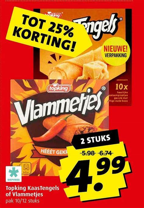 Topking Kaastengels Of Vlammetjes Tot 25 Korting Aanbieding Bij Boni