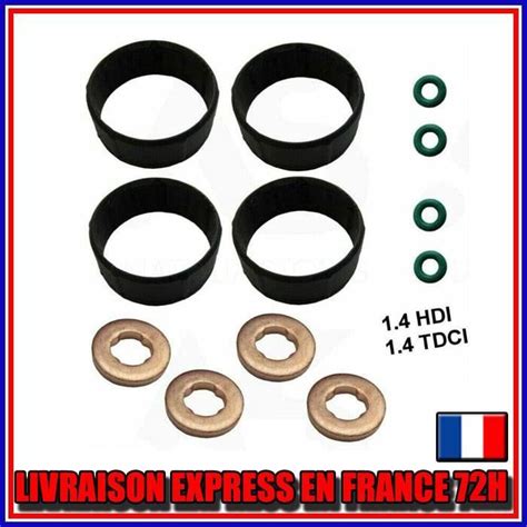 Kit Jeu Joint Injecteur 1 4 CITROEN PEUGEOT FORD MAZDA TOYOTA VOLVO