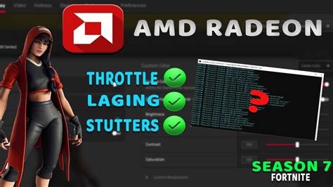 AMD Radeon Best Settings For Fortnite NEW UPDATE BOOST FPS Increase