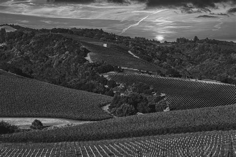 Napa Valley Sunset Photograph By Mountain Dreams Fine Art America