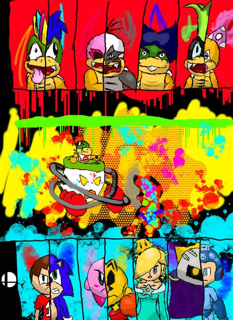 Koopaling Chaos By Smashwaffle On Deviantart