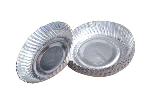 Plain Inch Silver Foil Paper Plate For Event And Party Supplies