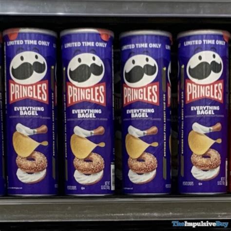 Spotted Everything Bagel Pringles The Impulsive Buy