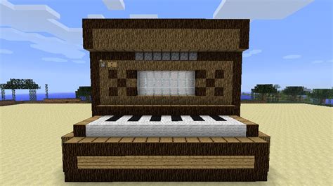 Minecraft Programmable Piano Minecraft Project