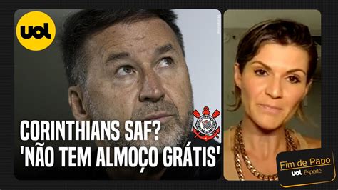 CORINTHIANS DEVE VIRAR SAF NÃO TEM ALMOÇO GRÁTIS ALERTA ALICIA