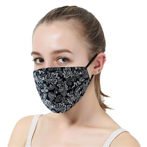 Adult Fashion Face Mask Cover Breathable Mouth Masks Reusable Washable