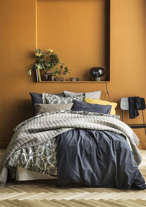 Mustard Yellow Home Decor Inspiration Yellow Bedroom Walls Yellow