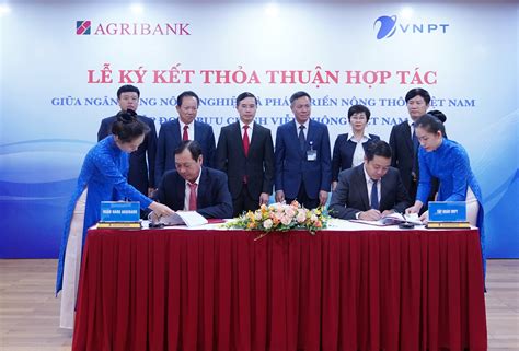 VNPT Group And Agribank Sign A Comprehensive Cooperation Agreement VNPT