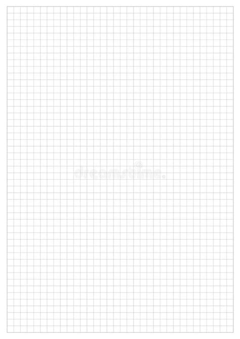 Dot Grid Paper Graph Paper 1 Cm On White Background Vector Stock Vector