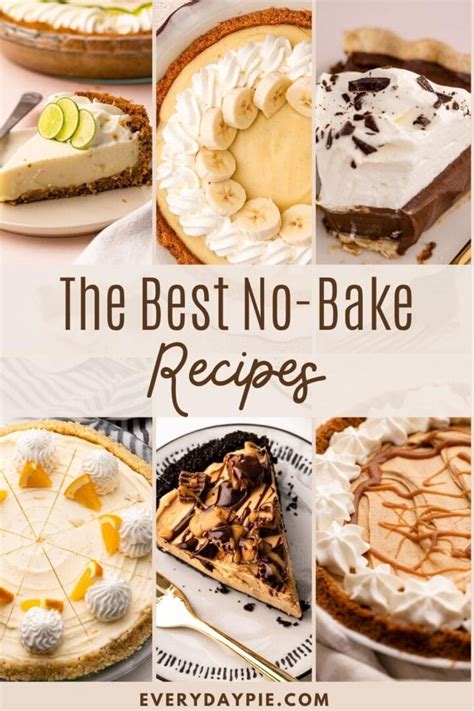 The Best No Bake Pie Recipes Everyday Pie