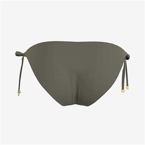 Calvin Klein String Side Tie Kadın Yeşil Bikini Altı KADIN Mayo Bikini SuperStep