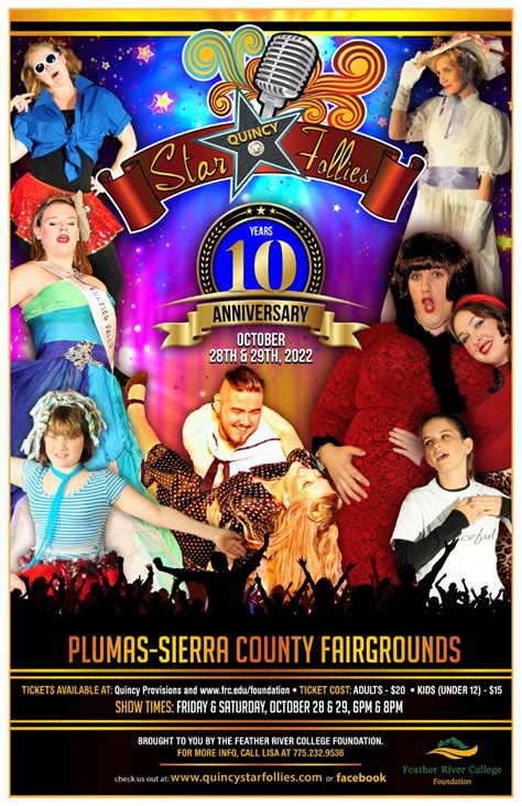 The Quincy Star Follies return for its 10th show - Plumas News