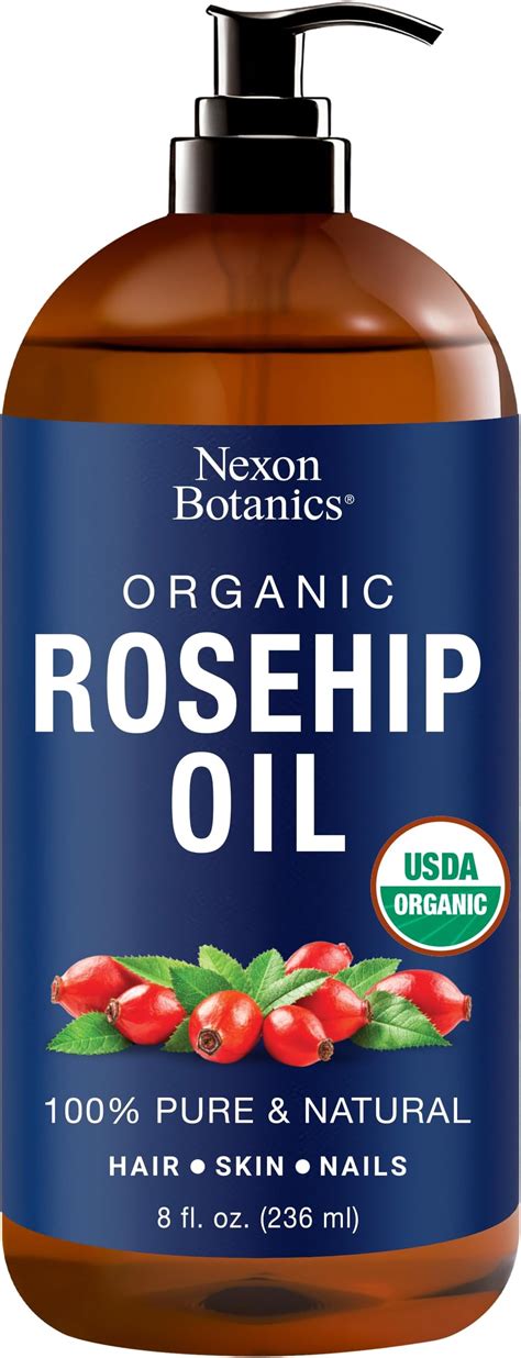 Amazon Organic Rosehip Oil 100 Pure Unrefined Cold Pressed