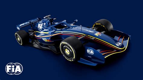 FIA gives first look at 2026 F1 car design