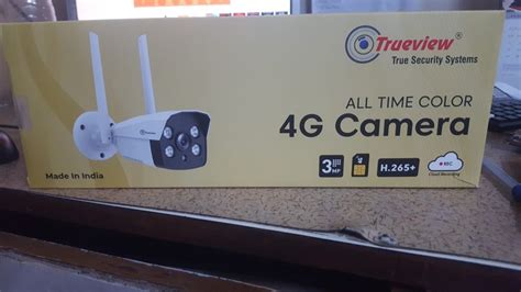 TRUEVIEW 4g Sim Based Wifi Wireless Cctv Camera Camera Range 20 To 30