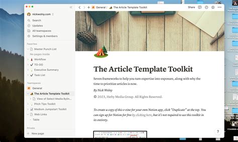 how to use notion on mac