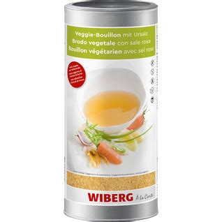 Transgourmet Österreich Wiberg Veggie Bouillon mit Ursalz 1600 ml